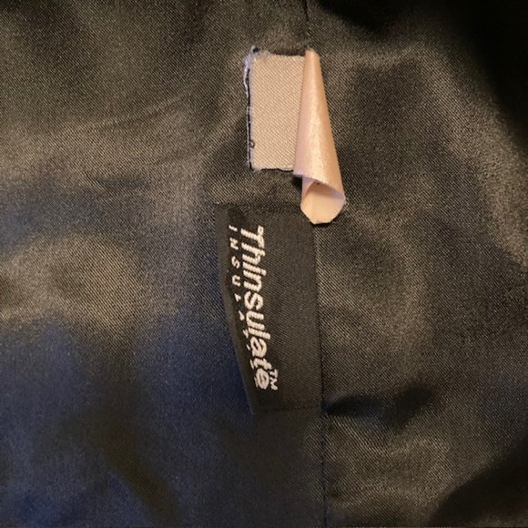 J Crew Women's Black singlebreasted pea coat size 12 EXCELLENT - Picture 9 of 9